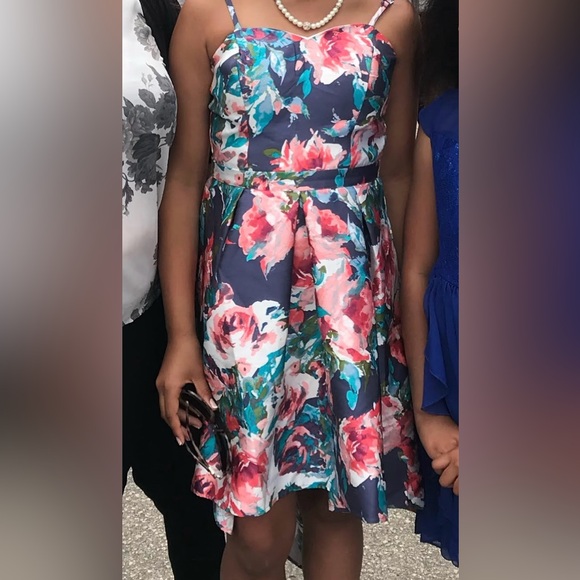 Floral Prom/Graduation Dress - Picture 6 of 7